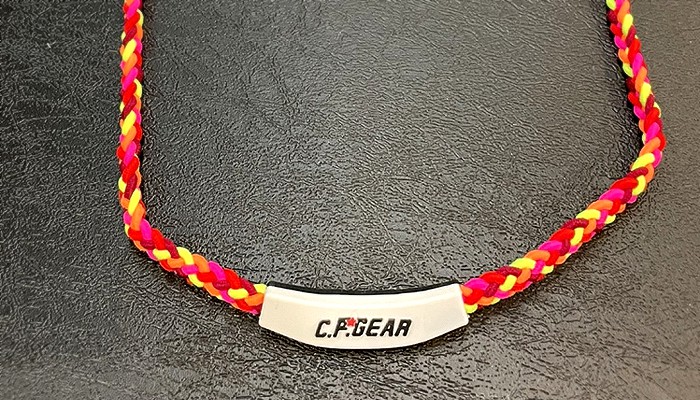 CPG trenzado necklace RED